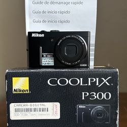 Nikon COOLPIX P300 12.2MP Digital Camera w/ 4.2x f/1.8 NIKKOR Wide-Angle Optical