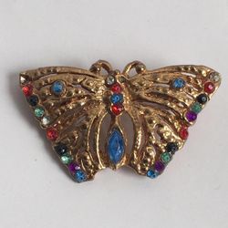 BROOCH JEWELRY  BEAUTIFUL BUTTERFLY BROOCH ⭐️⭐️⭐️⭐️⭐️VINTAGE TO FASHION 