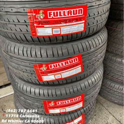 215/55/16 Fullrun New Set of Tires Installed and Balanced Set de Llantas Nuevas Instaladas y Balanceadas