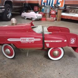Fire Department Pedal Car