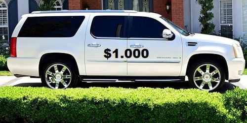 $1,000 2008 Cadillac Escalade Clean Title
