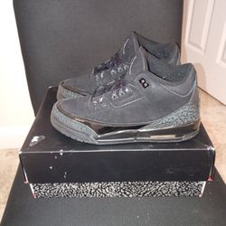 **Jordan Black Cat 3**Size 6.5 Youth**