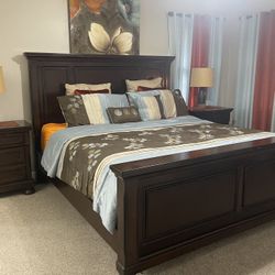 5 Pice Solid Wood Room Set