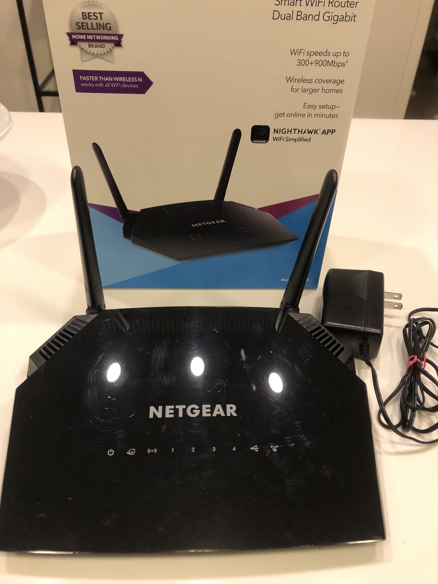 NETGEAR AC1200 Dual Band Smart WiFi Router, Gigabit Ethernet (R6230)