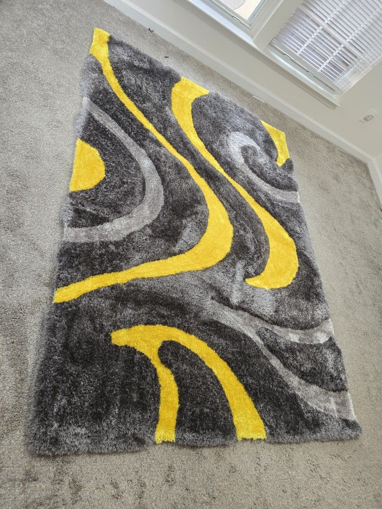 3D SHAGGY CARPET 7FT × 5FT BY PERSIAN WEAVERS