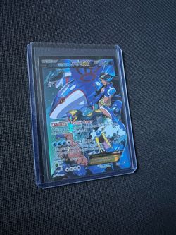 Pokemon Cards Double Crisis Team Aqua’s Kyogre EX
