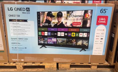 65Qned75B 65” Lg smart 4k qned tv