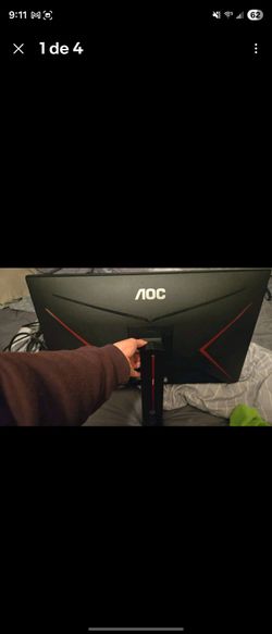 AOC 27 in Black/Red Computer Monitor (180HZ - 1MS )