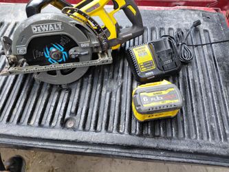 DEWALT Everything works well and it comes with a charger and a battery.