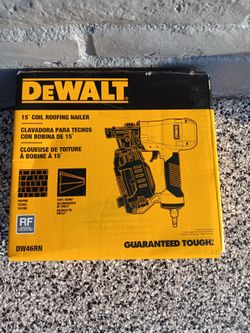 DeWalt DW46RN 15° Coil Roofing Nailer
