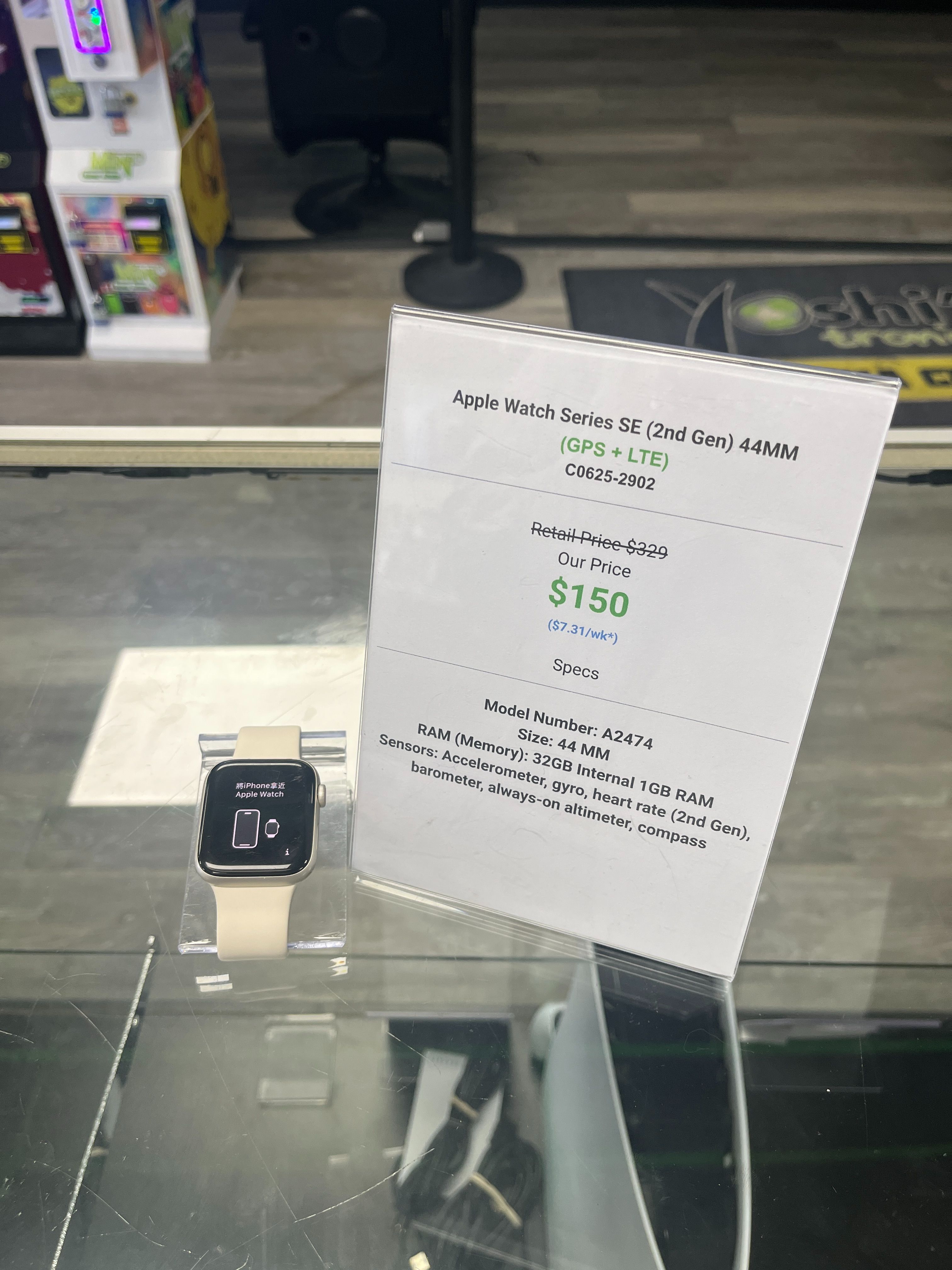 Apple Watch Series SE(2nd Gen) 44MM GPS+LTE White C0625-2902