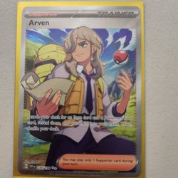 Pokémon Card - Arven Full Art