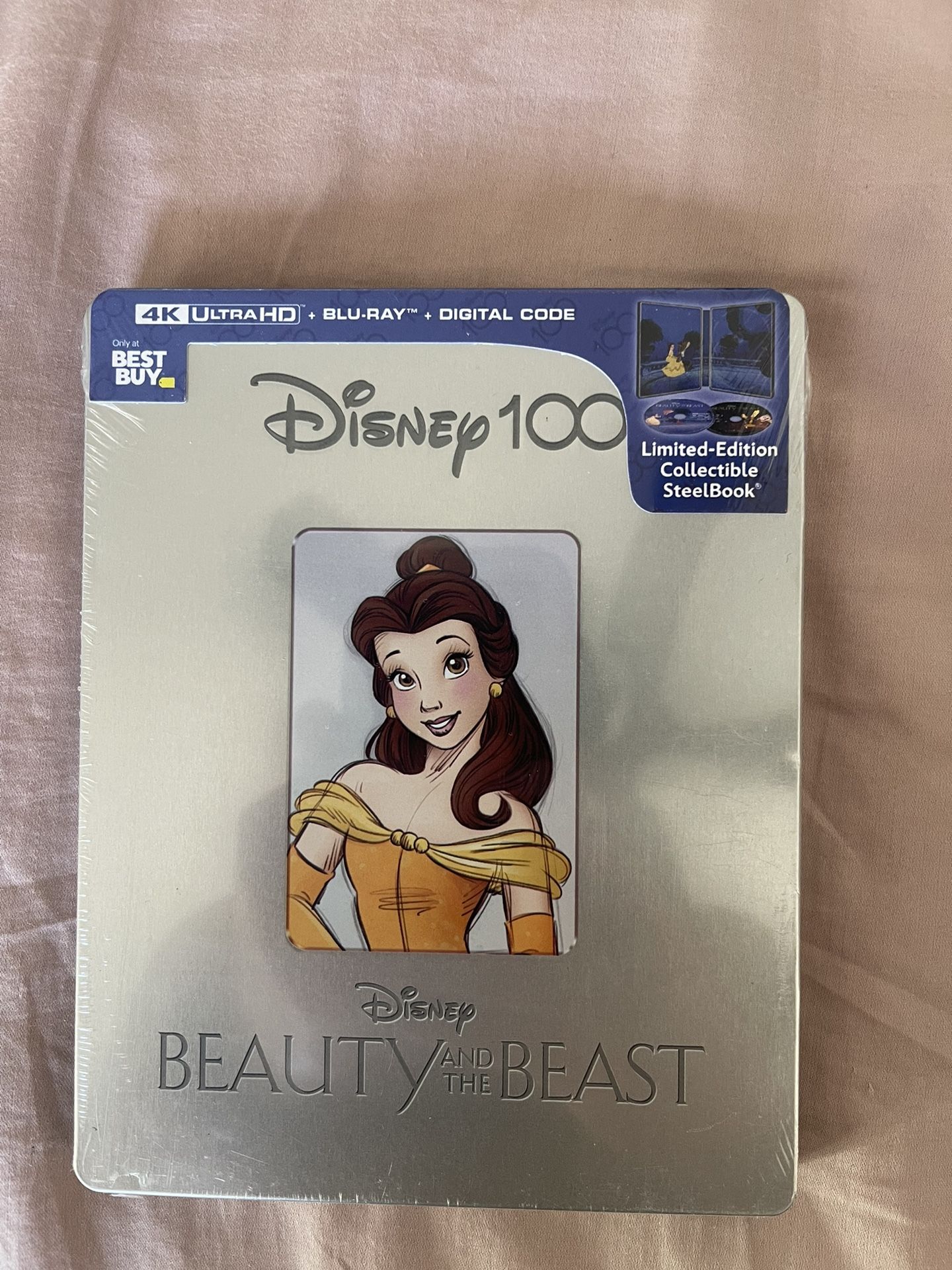 Disney Beauty & The Beast 4K Steelbook