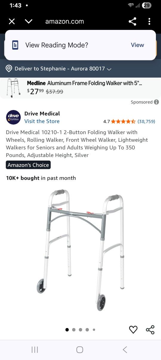 Folding Walker