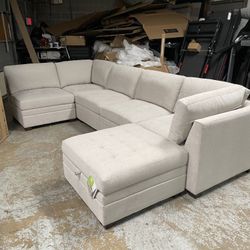 Modular Sectional Couch Beige