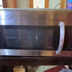 LG EASY CLEAN 1.7 CUBIC FEET OVER THE RANGE MICROWAVE