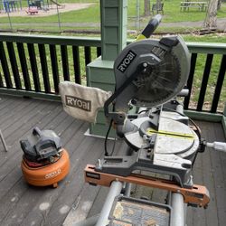 Ryobi Table Saw / W Ridgid Utility Vehicle 