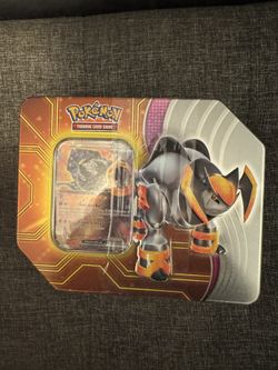 Pokemon Iron Boulder Ex Tin