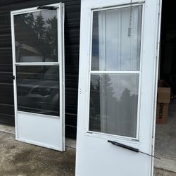 Door With Screen 