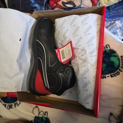 Puma Touring Black Mid Work Shoes