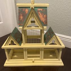 Wooden Decorative Birdhouse