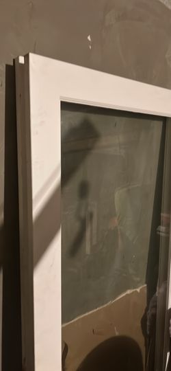 Two glass doors