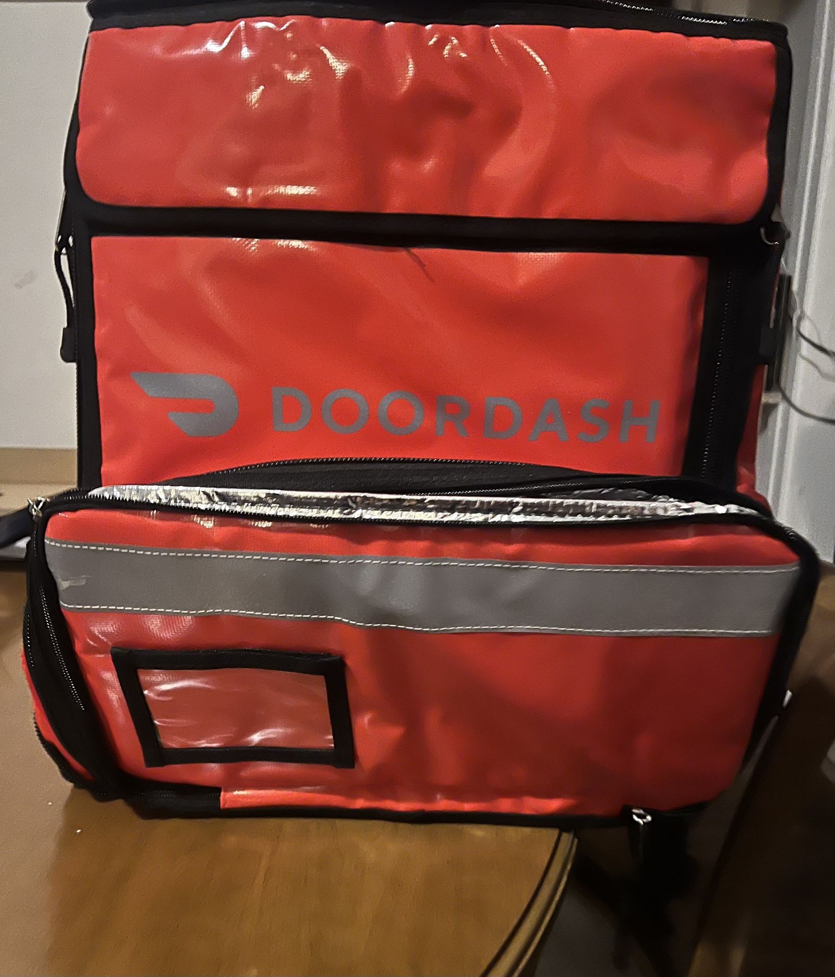 Doordash Large Insulated Bike Bag - 16" W x 18" H x 13"