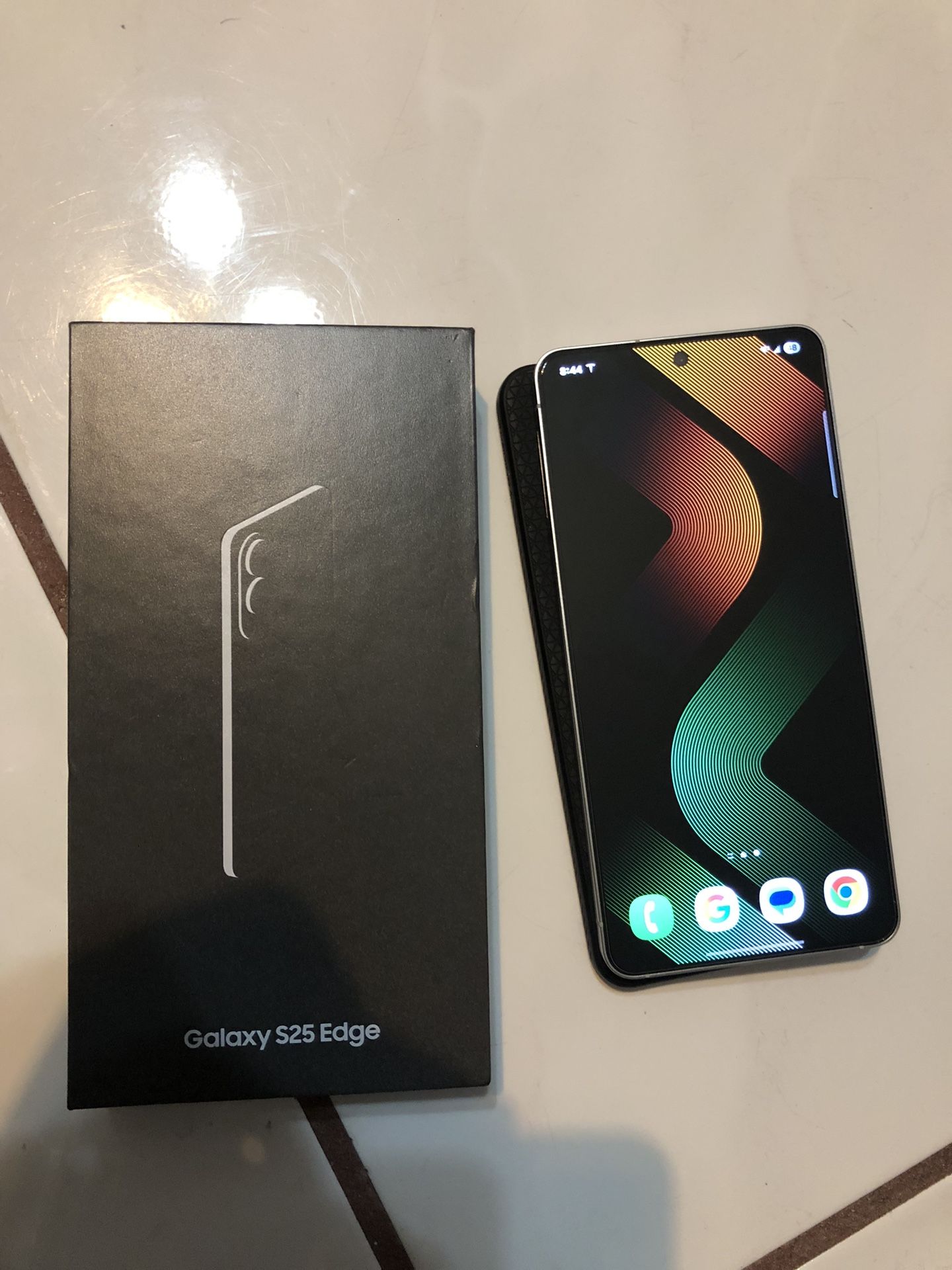 Samsung Galaxy S25 Edge Factory Unlocked 512gb Icy Blue