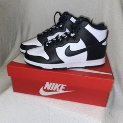 Nike Dunk High Black White