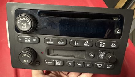 05-09 Chevrolet Silverado OEM Radio/CD/Tape