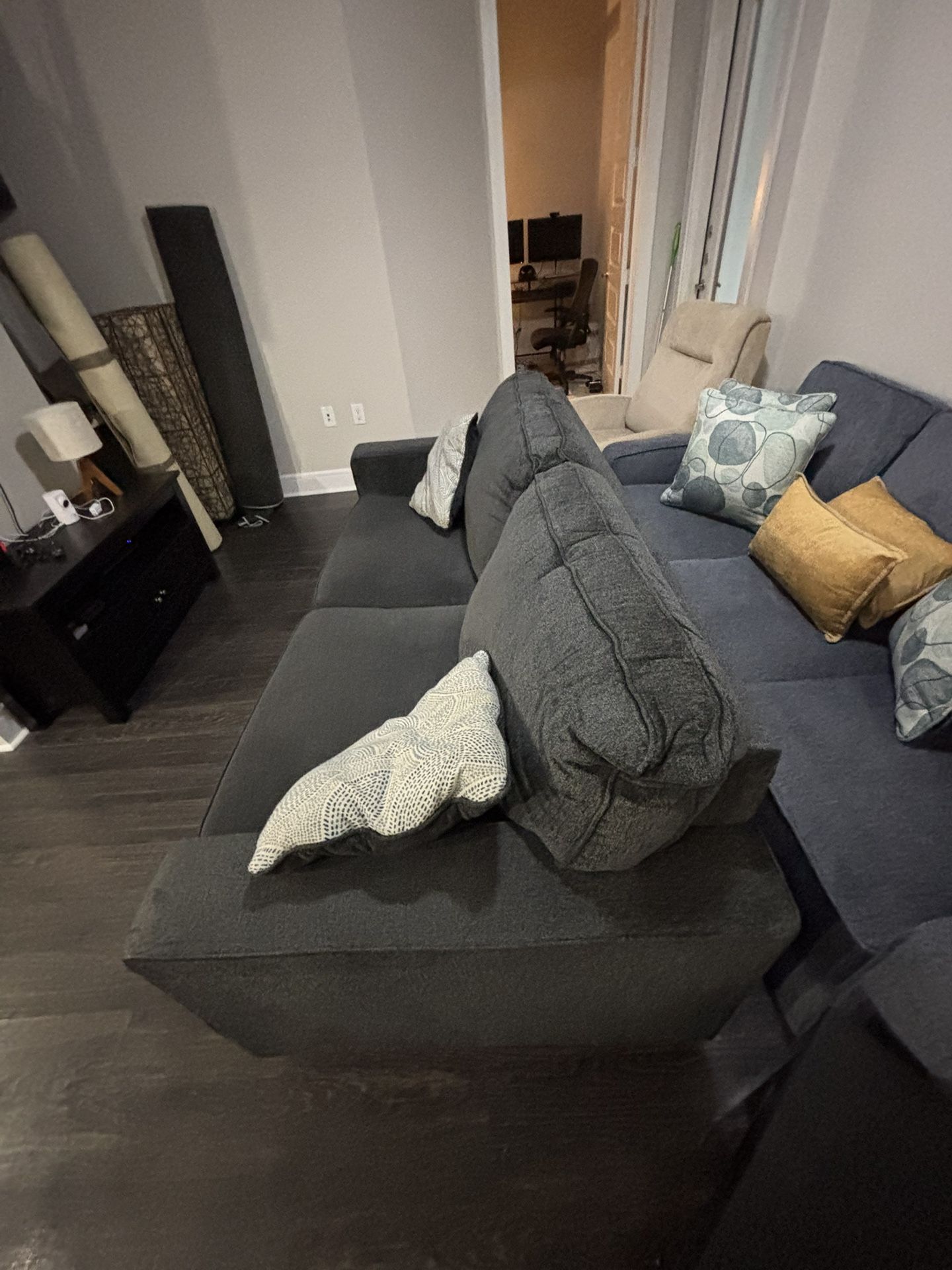 Black Ashley Furniture couch