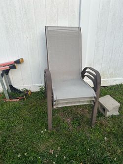 Patio chairs