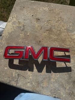 GMC decal