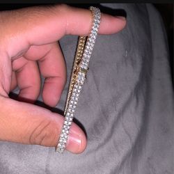 2.5 Ct Diamond Bracelet Gold 