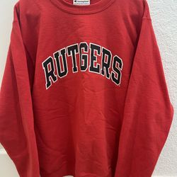 Ladies Champion Rutgers University Sweatshirt 