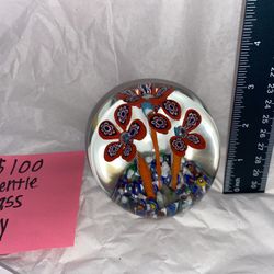 Glass Paperweight / Ashtrays / Display Pieces