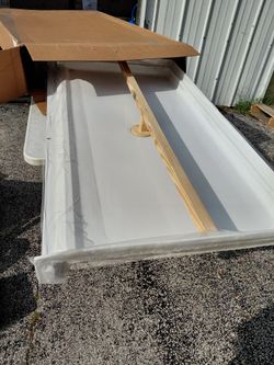 Aquatic bath F6032APAN 60 x 31 Acrylic Alcove Center Drain Shower Base in White, multiple available, read full description below