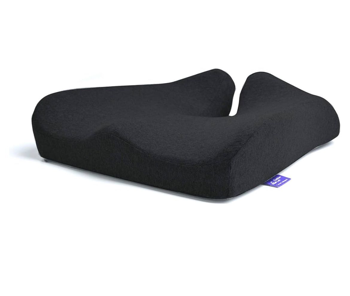 Cushion Lab Patented Seat Cushion for Long Sitting Hours on Office/Home Chair, Car,