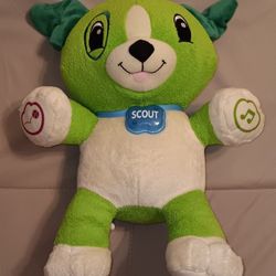 "Leapfrog My Pal Scout" learning plush dog (batteries included) $10 FIRM
