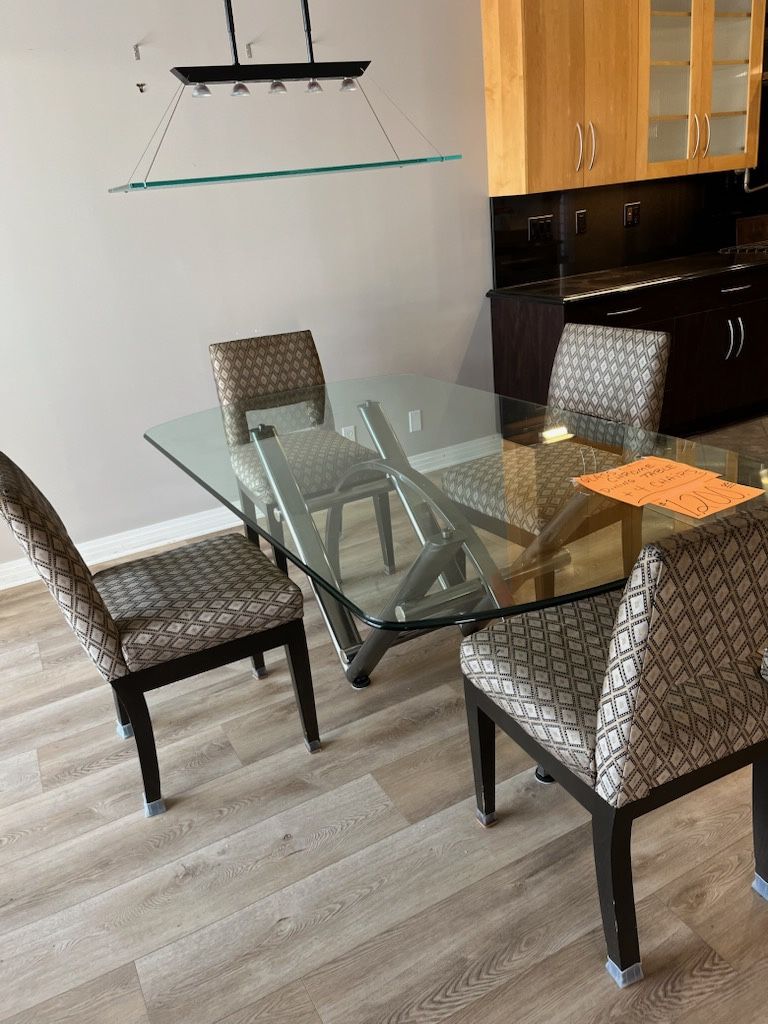 Glass Dinning Table