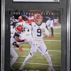 2020 Panini Chronicles Joe Burrow Graded Gem Mint SGC 10