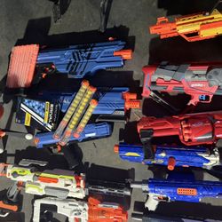 Massive Nerf Arsenal – 40+ Blasters, Rival, Drum Mags, Tons of Ammo 