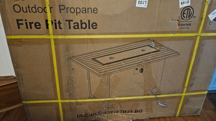 Fire pit table
