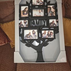 Eight photo family tree photo frame