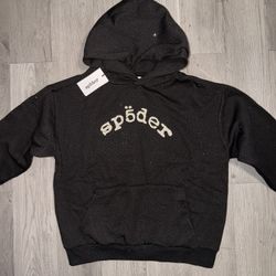 Sp5der rhinestone hoodie