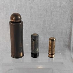 Antique Lolette Parfum Bottle, Avon Smart Touch Lipstick and DuBarry Lipstick