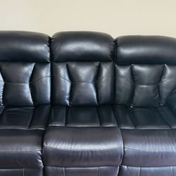 3+2+1 Leather Manual Recliner