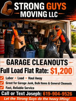 Garage clean out service