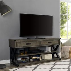 *Brand New* Blake TV Stand for TVs up to 70", Weathered Oak