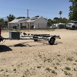 Double galvanized trailer